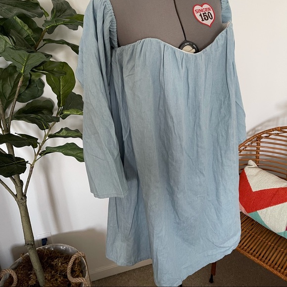 MLM Label Chambray top / mini dress - Picture 3 of 11